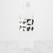 Boerderijdier Verjaardagsfeest Waterfles Labels Etiket (Achterkant)