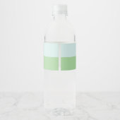 Boerderijdier Verjaardagsfeest Waterfles Labels Etiket (Achterkant)