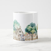 Boerderijdier Watercolor Mok – Cute Nursery-beker (Voorkant)