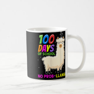 Boerderijdieren - 100 dagen school Geen Prob-Llama Koffiemok