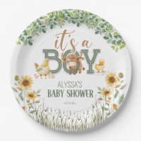 Boerderijdieren Baby Jongen Baby Shower