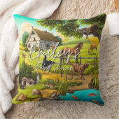 Boerderijdieren Baby Shower Kuspillow Kussen (Deken)