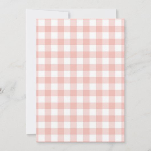 Boerderijdieren Barnyard 1e verjaardagsfeestje Kaart (Achterkant)