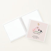 Boerderijdieren Barnyard Roze Baby shower Gastenbo Notitieboek