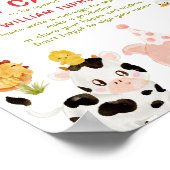 Boerderijdieren Barnyard Verjaardag Tijd Capsule Poster (Hoek)