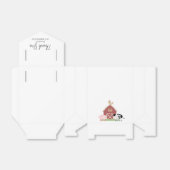 Boerderijdieren Barnyard Witte Verjaardag Favor Bo Bedankdoosjes (Uitgevouwen)