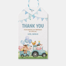 Boerderijdieren, boerderij, ranch cadeautaglabels cadeaulabel