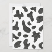 Boerderijdieren boerenerf eerste 1e verjaardag kaart (Achterkant)