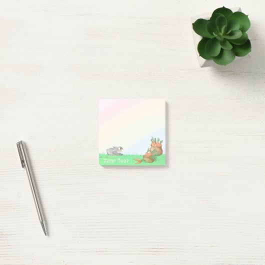 Boerderijdieren Bunny Rainbow Kinder Post-it® Notes (Kantoor)