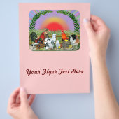 Boerderijdieren Flyer (Hand)