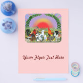 Boerderijdieren Flyer (Enkel)