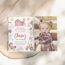 Boerderijdieren Foto Verjaardag