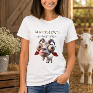 Boerderijdieren Geit 2e Verjaardagsfeestje T-shirt