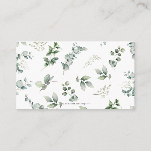 Boerderijdieren Groen Barnyard Baby Luier Raffle Informatiekaartje (Achterkant)