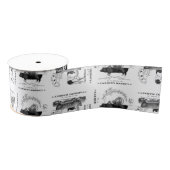 boerderijdieren grosgrain lint (Spoel)