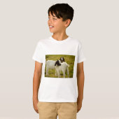 Boerderijdieren in de wei t-shirt (Voorkant volledig)