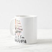 Boerderijdieren Kauw Matching Familie Opa Koffiemok (Voorkant links)