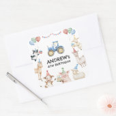 Boerderijdieren Kinderfeestje Stickers (Envelop)