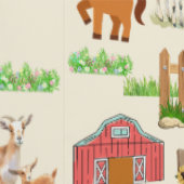 Boerderijdieren Kwekerij Wallpaper Behang (Zoom)