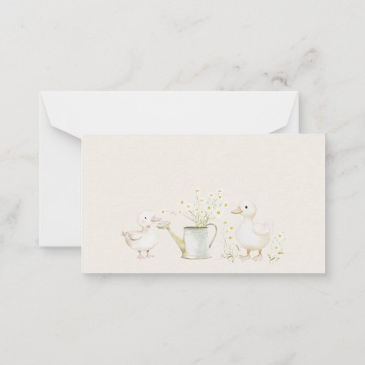 Boerderijdieren Meadow Vrienden Boeken voor Baby s Notitiekaartje (Achterkant)