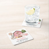 Boerderijdieren, Mooie Dieren, Schuur, Eerste Verj Kartonnen Onderzetters (Insitu)