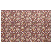 Boerderijdieren op bruin stof (Fat Quarter)