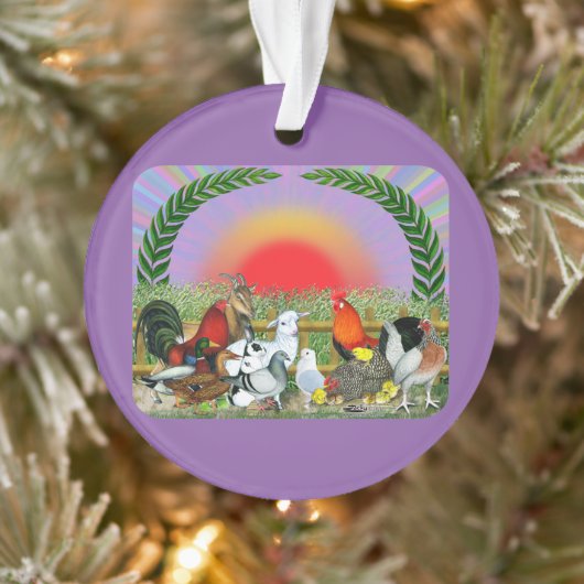 Boerderijdieren Ornament (Boom)