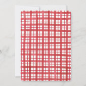 Boerderijdieren Parade Baby shower Invitation Kaart (Achterkant)