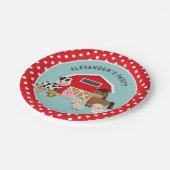 BOERDERIJDIEREN PARTIJ PAPIEREN BORDJE (Gekanteld)