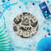  boerderijdieren schilderen papieren bordje (Feest)