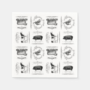  boerderijdieren servet