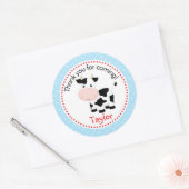 Boerderijdieren Stickers (blauw voor jongens) (Envelop)