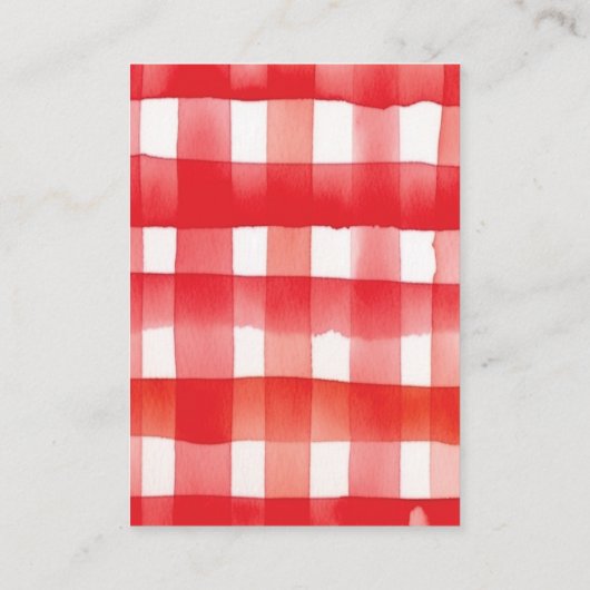 Boerderijdieren Thema Luier Raffle Enclosure Kaart (Achterkant)