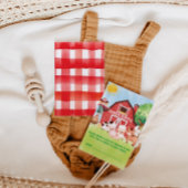 Boerderijdieren Thema Luier Raffle Enclosure Kaart