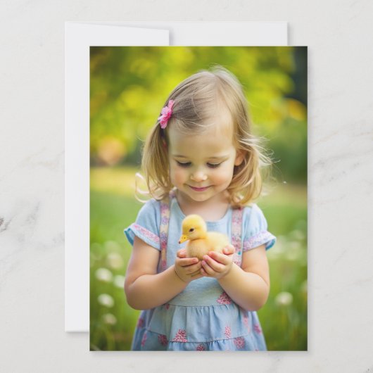 Boerderijdieren Verjaardag Barnyard Verjaardagsfee Kaart (Achterkant)