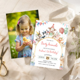 Boerderijdieren Verjaardag Barnyard Verjaardagsfee Kaart