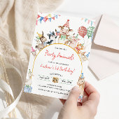 Boerderijdieren Verjaardag Barnyard Verjaardagsfee Kaart