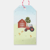 Boerderijdieren Verjaardag Cadeaulabel (Achterkant)