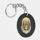 Boerderijdieren Vrienden Baby Chick Sleutelhanger (Voorkant Links)
