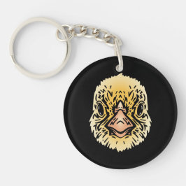 Boerderijdieren Vrienden Baby Chick Sleutelhanger