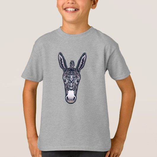 Boerderijdieren Vrienden Ezel T-shirt (Voorkant)