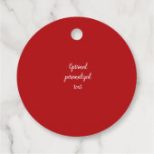 Boerderijdieren waterverf landinrichting bedankjes labels (Achterkant)