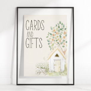 Boerderijdieren Weide Baby Shower Kaarten Cadeaus Poster