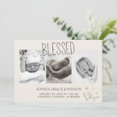 Boerderijdieren Weide Vrienden Baby Aankondiging (Staand voorkant)