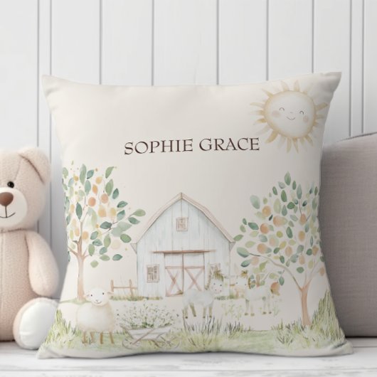 Boerderijdieren Weide Vrienden Baby Kussen