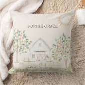 Boerderijdieren Weide Vrienden Baby Kussen (Deken)