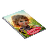 Boerderijdierenvriendjes Eendje Schrijfboek Notitieboek (Rechterzijde)