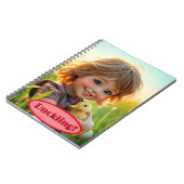 Boerderijdierenvriendjes Eendje Schrijfboek Notitieboek (Linkerzijde)