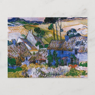 Boerderijen bij Auvers door Vincent van Gogh Briefkaart