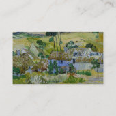 Boerderijen bij Auvers door Vincent van Gogh Visitekaartje (Achterkant)
